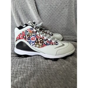 Nike Griffey 2 MCS Jackie Robinson Day HJ4509-001‎ Baseball Cleats Mens Size 10